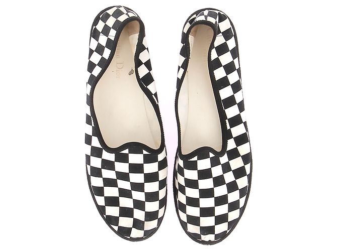 Espadrillas Dior T.EU 40.5 Tessuto Nero - vista 5