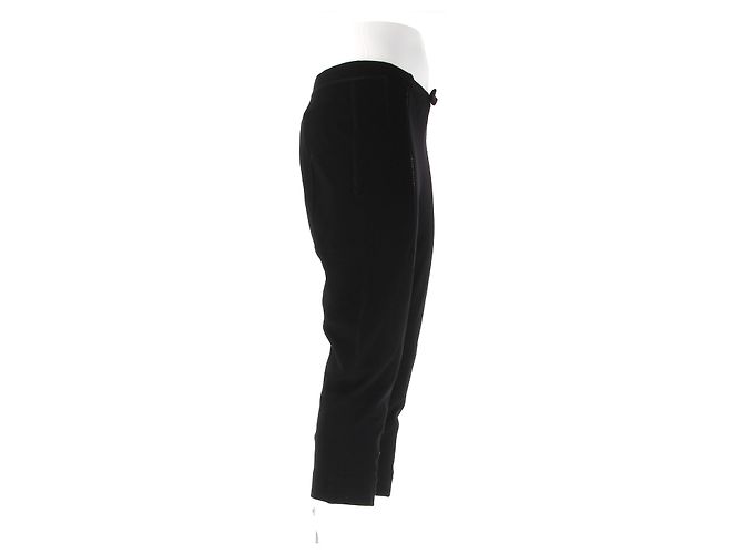 Louis Vuitton Hose T.FR 40 Viskose Schwarz - Ansicht 5