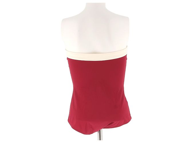 Hermès Badebekleidung T.International M Polyester Rot - Ansicht 2