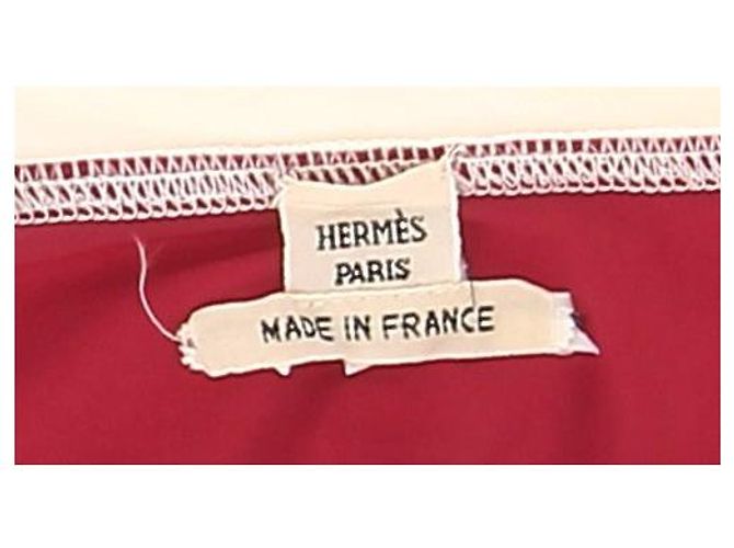 Hermès Badebekleidung T.International M Polyester Rot - Ansicht 7