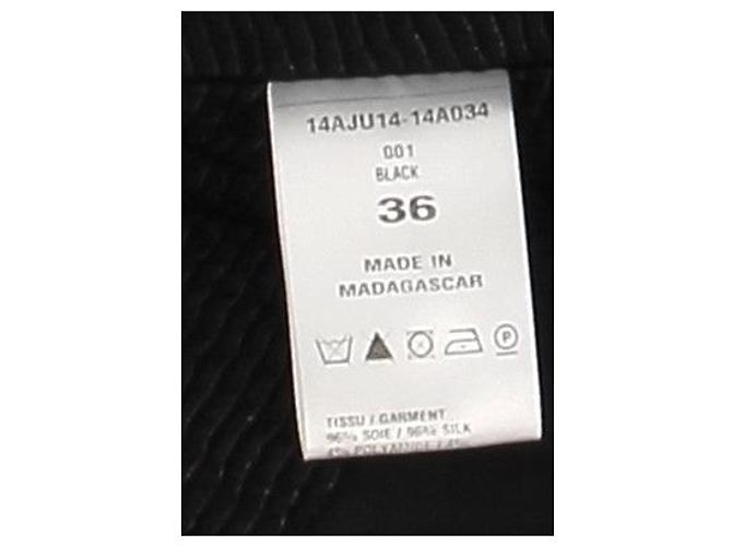 Falda Chloé T.FR 36 Seda Negro - vista 7