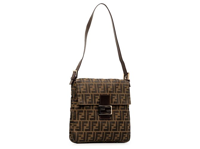Fendi Canvas Zucca marrone Mamma Forever - vista 2