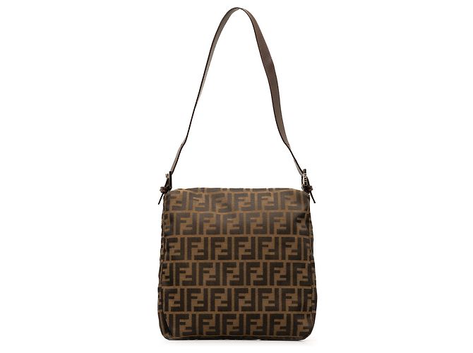 Fendi Canvas Zucca marrone Mamma Forever - vista 3