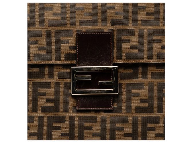 Fendi Canvas Zucca marrone Mamma Forever - vista 9