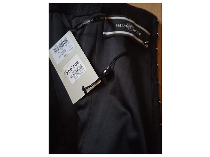 By Malene Birger Schwarzes Spitzenkleid im Korsett-Stil - Ansicht 5