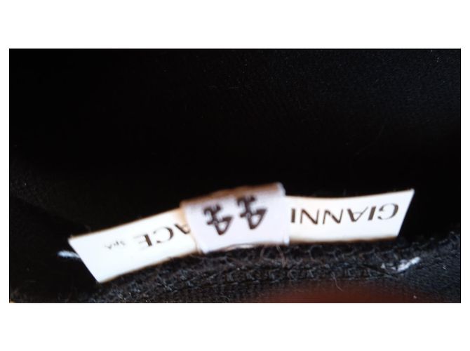 Vestido negro Gianni Versace de elastano - vista 5