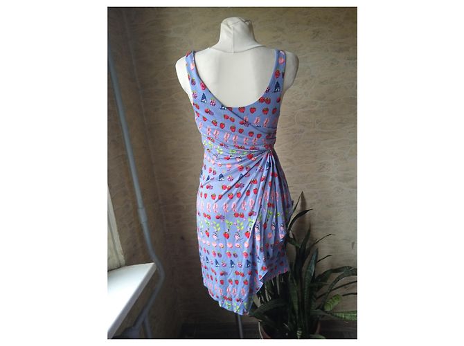 Versace For H&M Midi Kleid mehrfarbig Mehrfarben - Ansicht 2