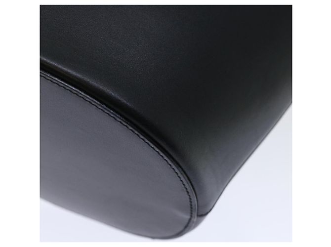 GUCCI Borsa a mano in pelle nera Auth 71508 Nero - vista 15