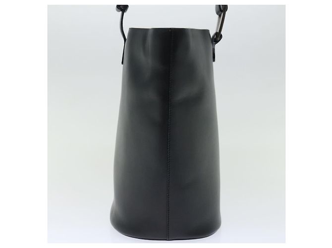 GUCCI Borsa a mano in pelle nera Auth 71508 Nero - vista 3