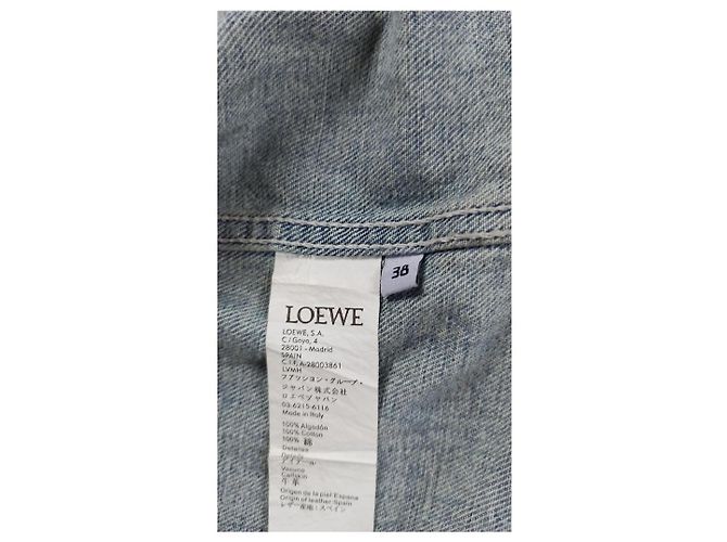 Loewe Jeansjacke Blau - Ansicht 4