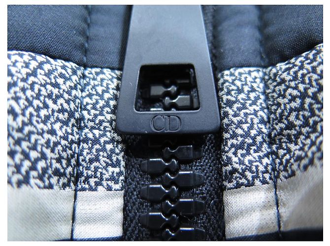 NEW CAPE DIOR JACKET REVERSIBLE DOWN JACKET M 38 IN OBLIQUE MONOGRAM CANVAS - view 16