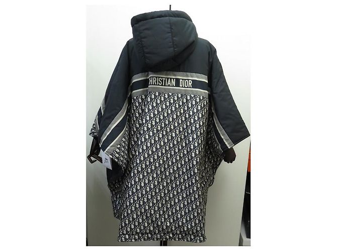 NEW CAPE DIOR JACKET REVERSIBLE DOWN JACKET M 38 IN OBLIQUE MONOGRAM CANVAS - view 3
