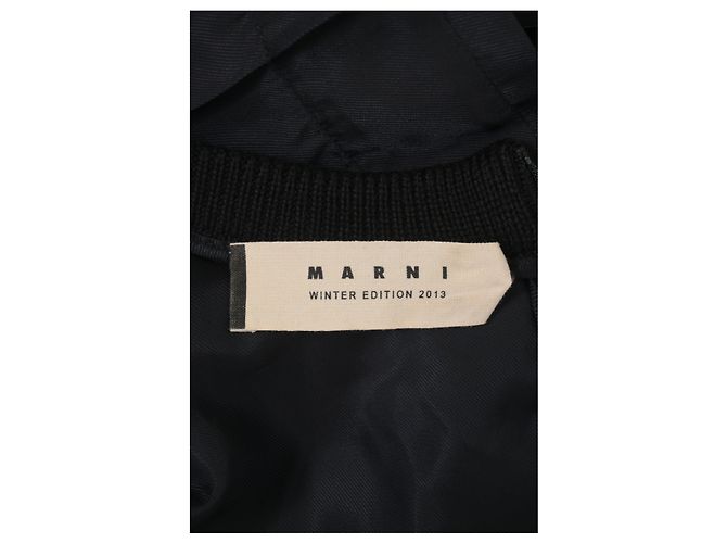 Blusa Marni Peplum de nailon negro - vista 11