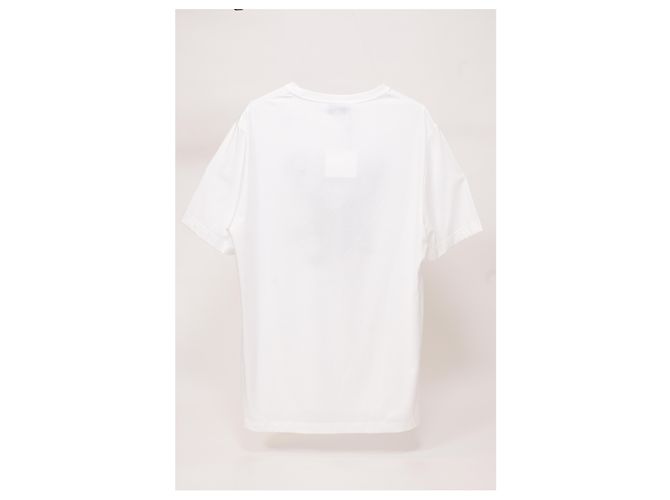 Hermès Camiseta Hermes con estampado de robot en algodón blanco - vista 6