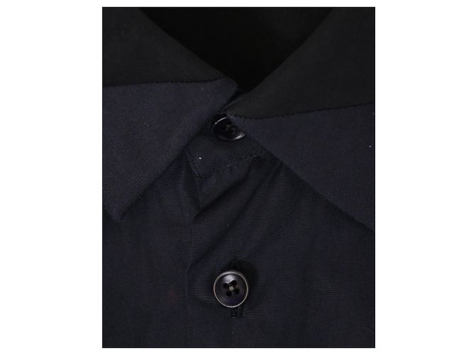 Camicia Balenciaga in cotone Blu Navy - vista 4