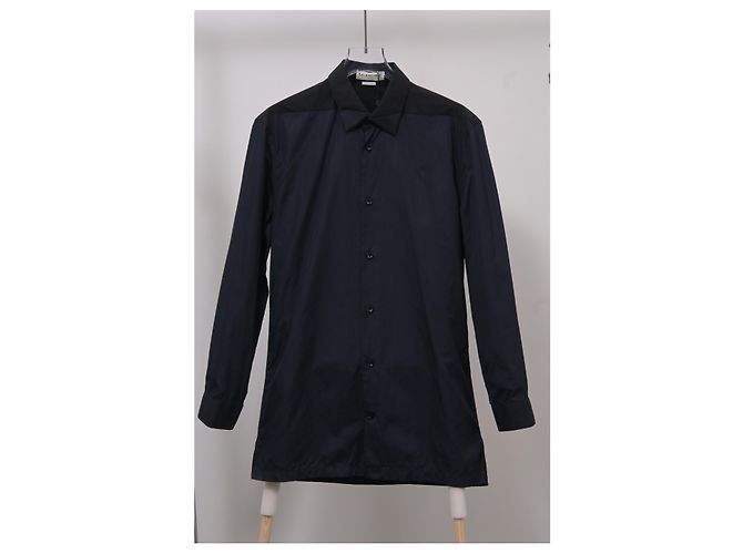 Camicia Balenciaga in cotone Blu Navy - vista 5