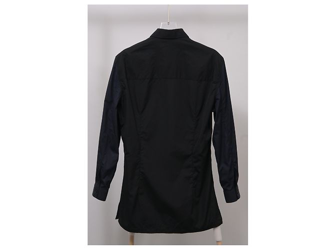 Camicia Balenciaga in cotone Blu Navy - vista 6
