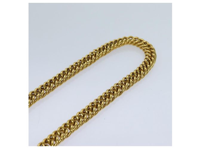 CHANEL Cadena Perla Cinturón metal Oro CC Auth bs13679 Dorado - vista 4