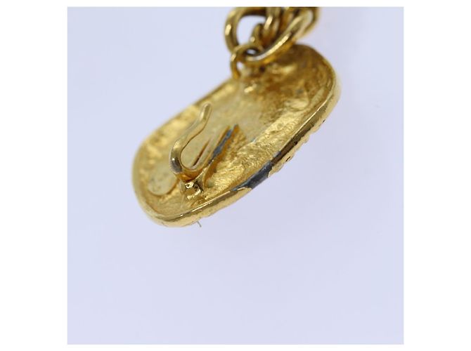 CHANEL Cadena Perla Cinturón metal Oro CC Auth bs13679 Dorado - vista 7