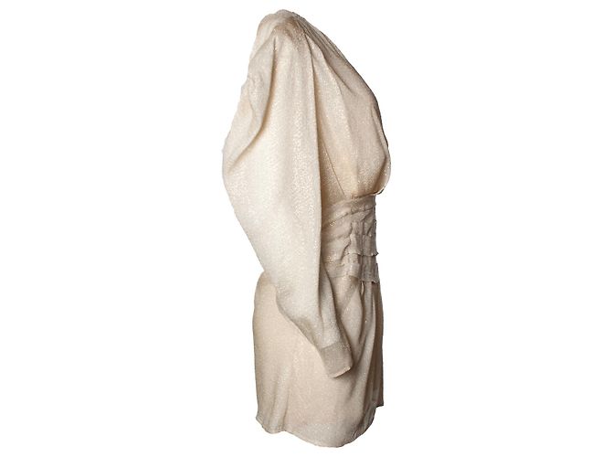 IRO, Lorell  22S Kleid mit Lurex Golden - Ansicht 4