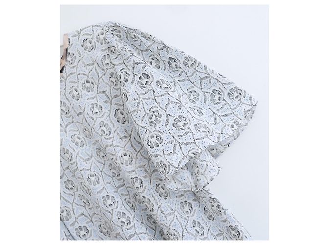 Blusa Catarina de Rebecca Taylor Azul - vista 2