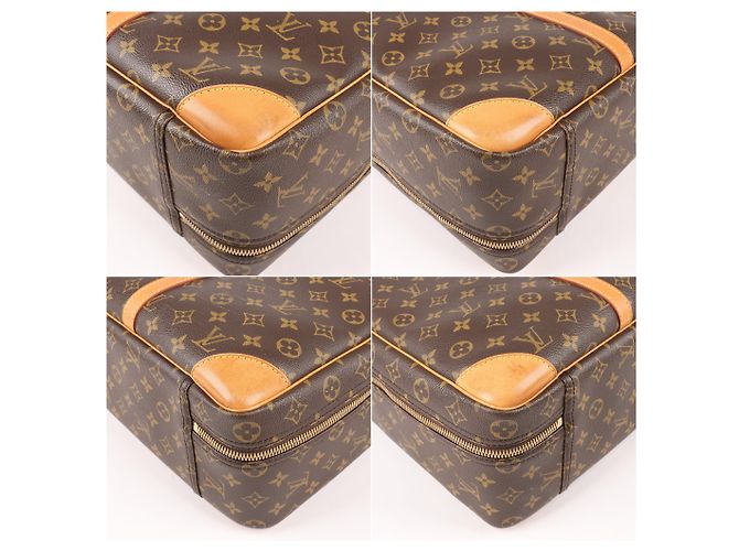 Louis Vuitton monogram canvas Sirius 45 Borsa da viaggio M41408 Marrone - vista 10