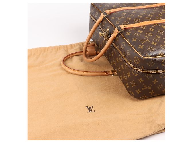Louis Vuitton monogram canvas Sirius 45 Borsa da viaggio M41408 Marrone - vista 15
