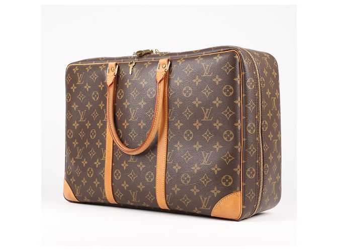 Louis Vuitton monogram canvas Sirius 45 Borsa da viaggio M41408 Marrone - vista 2
