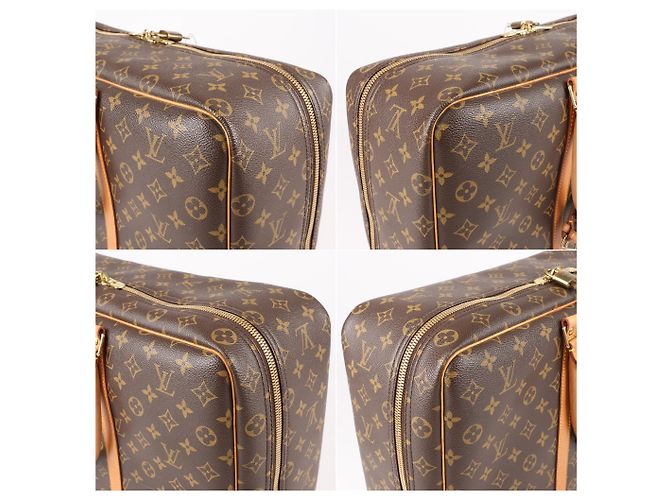Louis Vuitton monogram canvas Sirius 45 Borsa da viaggio M41408 Marrone - vista 6