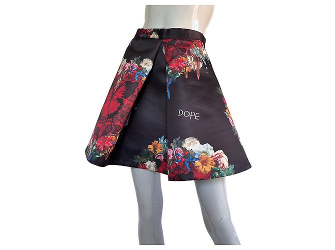 Philipp Plein Rock Schwarz Rot aus Polyester - Ansicht 5