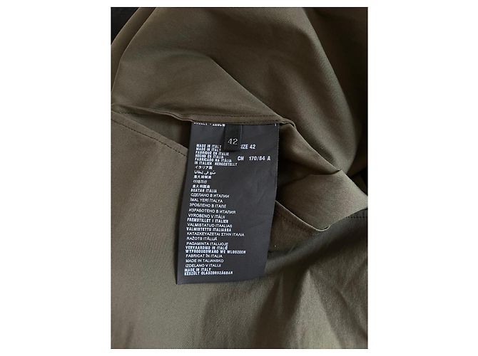 Prada Hemd aus Baumwolle Khaki - Ansicht 10