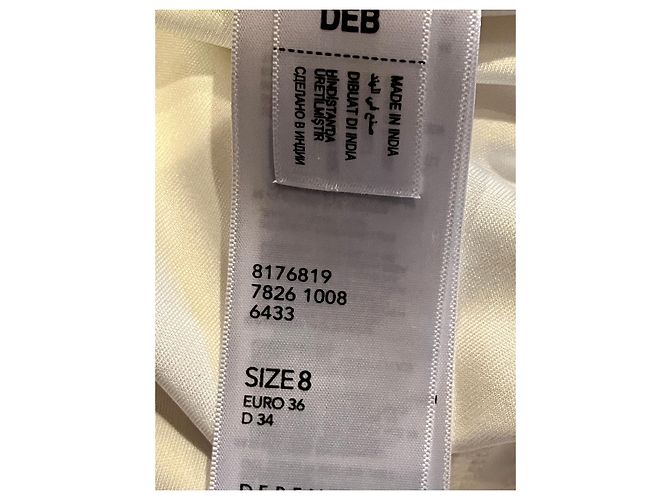 Jenny Packham Weißes Abendkleid mit Paillettenstickerei - Ansicht 3