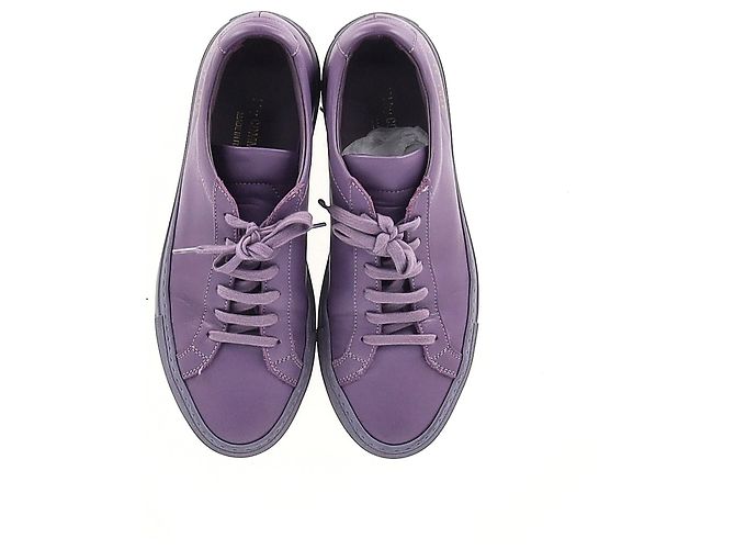 Autre Marque Progetti comuni Sneaker basse Achilles in pelle viola Porpora - vista 10