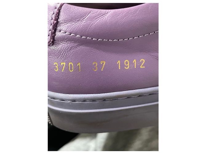 Autre Marque Progetti comuni Sneaker basse Achilles in pelle viola Porpora - vista 14