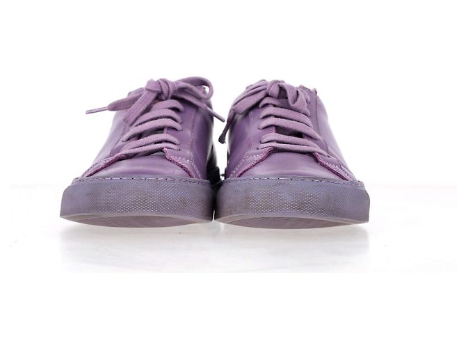 Autre Marque Progetti comuni Sneaker basse Achilles in pelle viola Porpora - vista 2