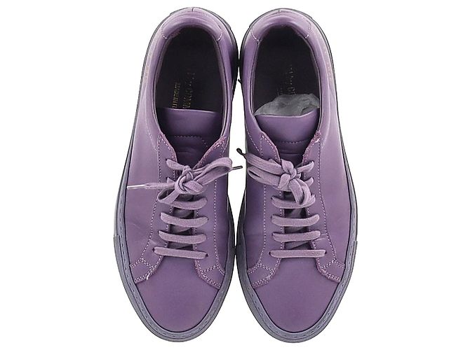 Autre Marque Progetti comuni Sneaker basse Achilles in pelle viola Porpora - vista 5