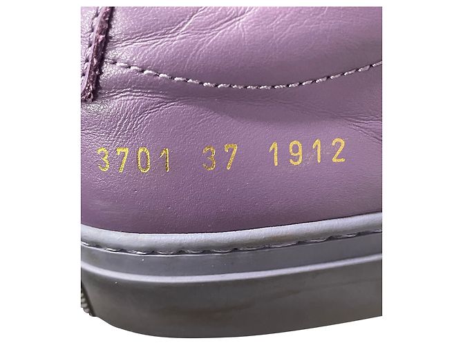Autre Marque Progetti comuni Sneaker basse Achilles in pelle viola Porpora - vista 9