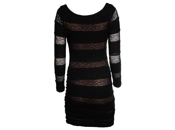 Alexander Wang, Spitzenkleid in Schwarz - Ansicht 2