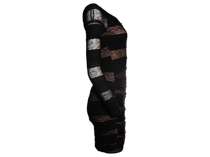 Alexander Wang, Spitzenkleid in Schwarz - Ansicht 3