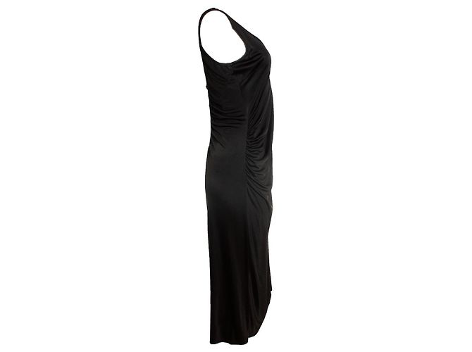 Karen Millen, Schwarzes Midikleid mit Kette - Ansicht 4
