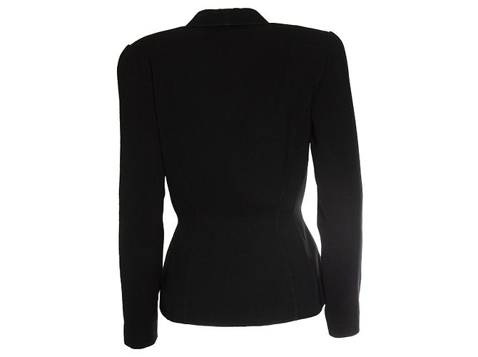 Thierry Mugler, Hourglass-Blazer in Schwarz - Ansicht 2