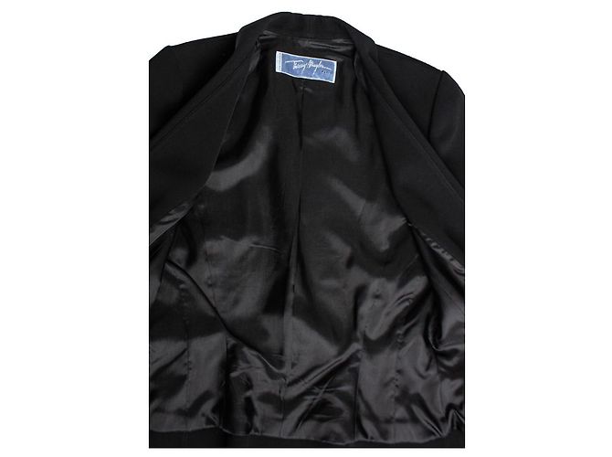 Thierry Mugler, Hourglass-Blazer in Schwarz - Ansicht 5