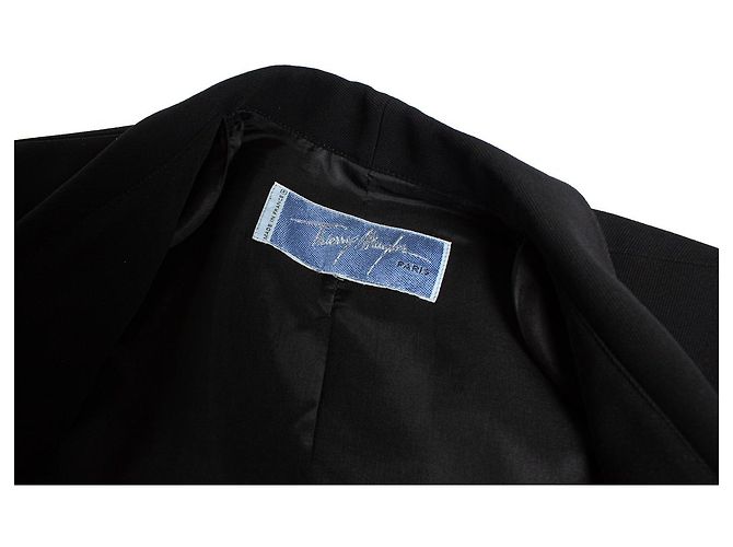 Thierry Mugler, Hourglass-Blazer in Schwarz - Ansicht 6