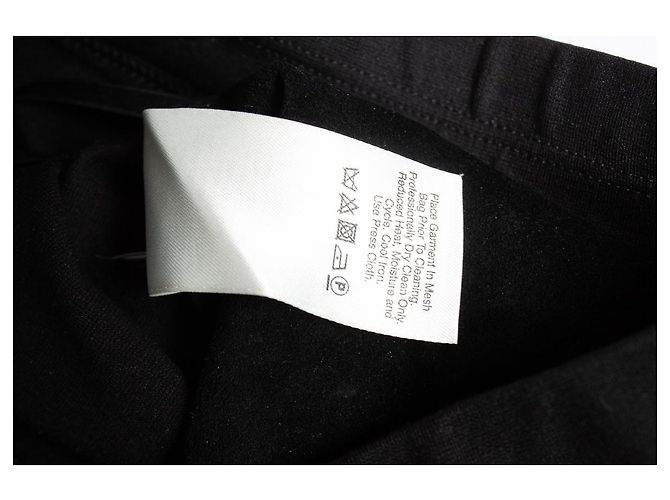 DKNY, Legging negro con detalles de piel. - vista 5
