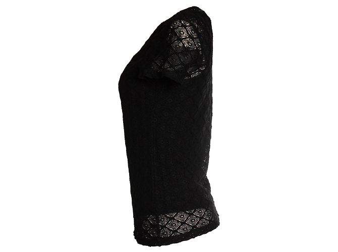 Ralph Lauren, Top de encaje negro - vista 2