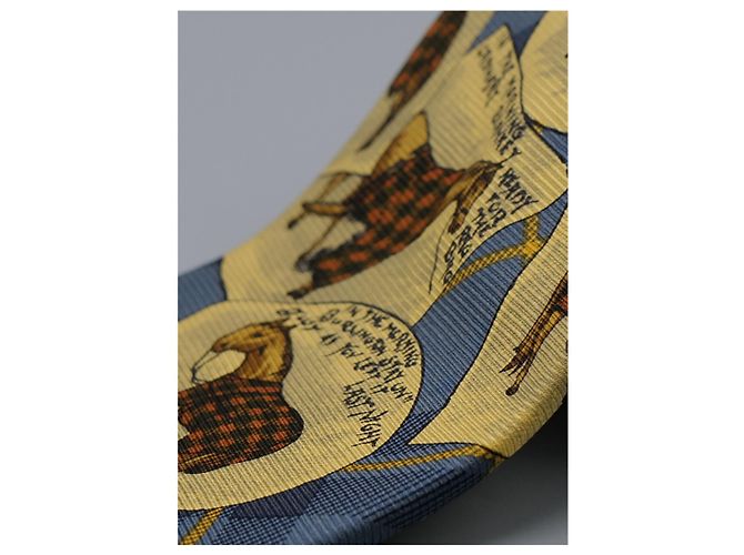 Façonnable Corbata con Diseños de Caballos Blue - view 2