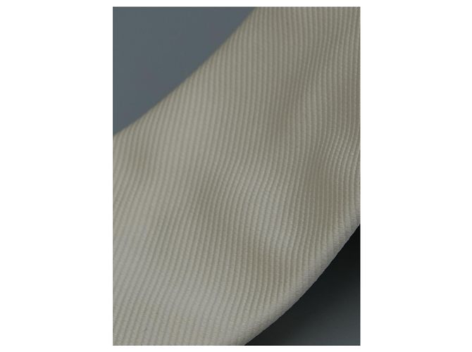 Corbata de seda blanca Dolce & Gabbana Blanco - vista 2
