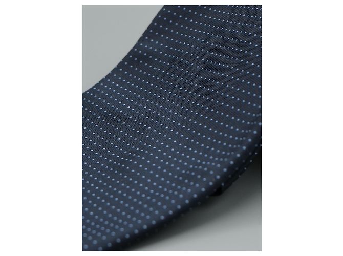 Autre Marque Corbata Negra con Puntos Blancos Nero - vista 2