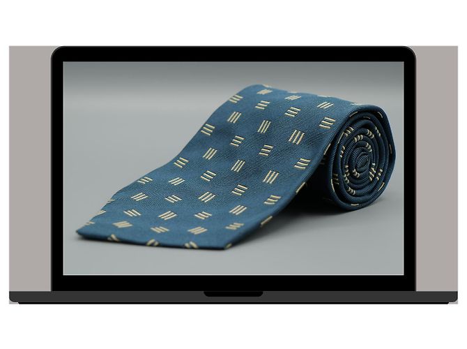 Loewe Corbata Verde con Design a Rayas - vista 3