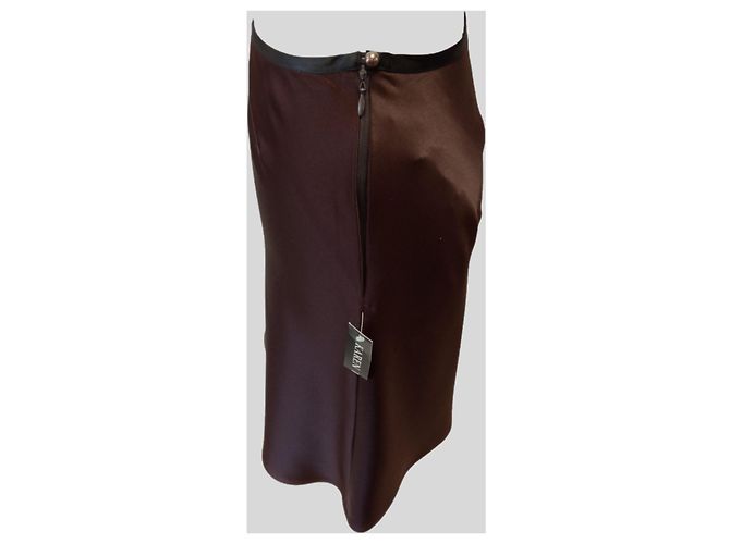 Autre Marque Falda Karen Dye Marrón de Poliéster Talla 36 Castaño - vista 3